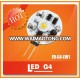 high brightness g4 12v ac led