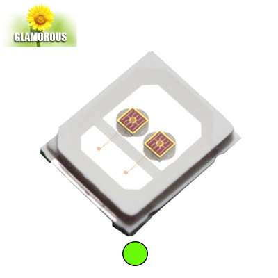 2017 promotion 0.5w led green smd led light 520nm 525nm